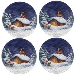 Hermia Salvamanteles Individuales Multicolor 4 Piezas